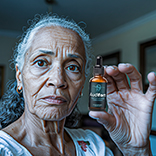 Promotional photo of a person holding AudiFort, published by the seller